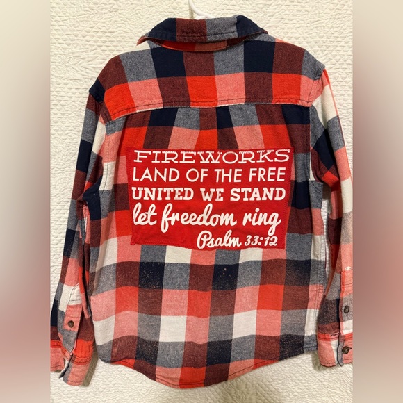 Faded Glory Other - Upcycled flannel shirt